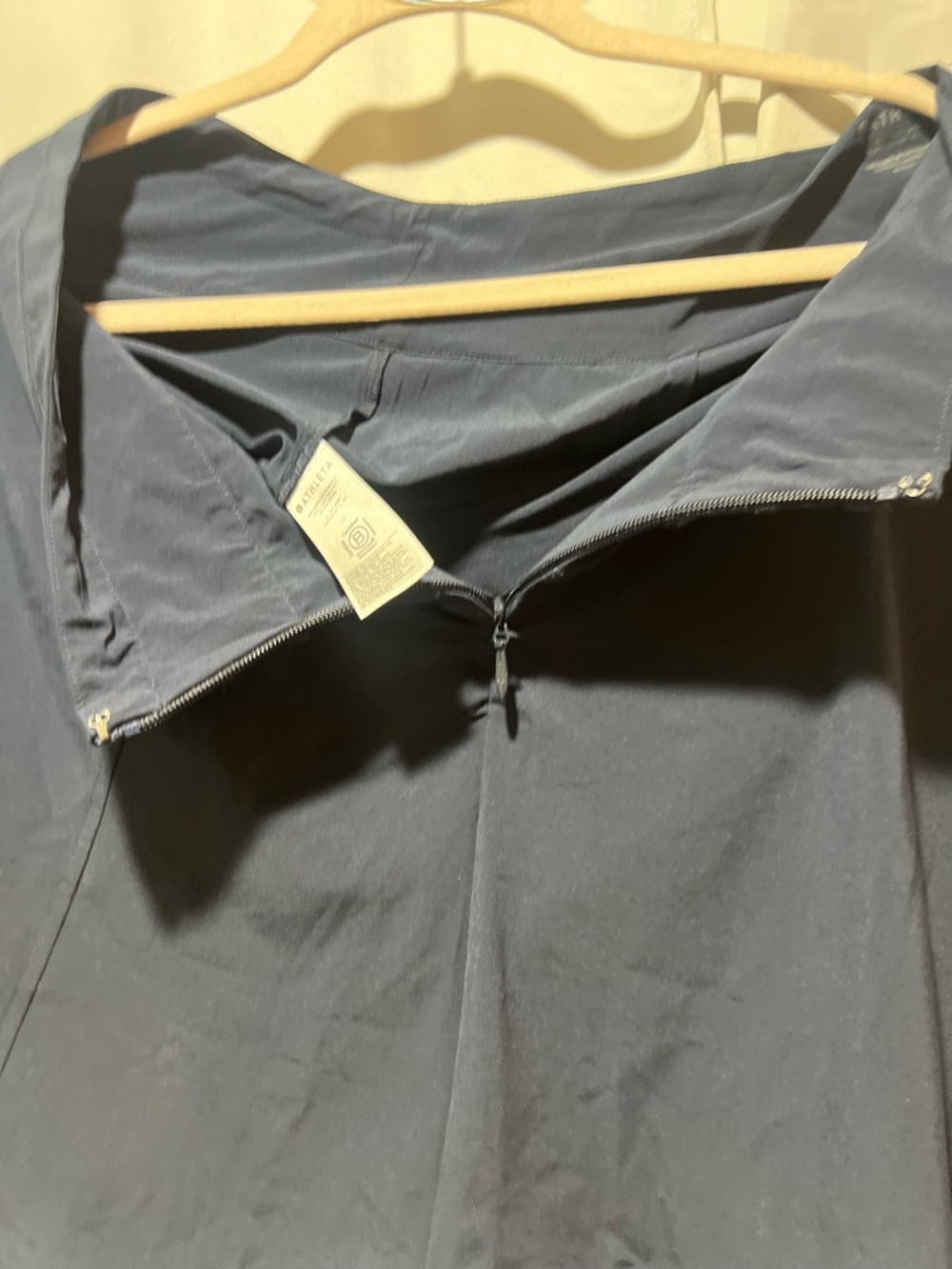 Athleta All Day Skort Size 10 Black Athletic Golf Tennis Travel Skirt - Picture 5 of 6